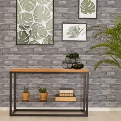 Transform Stonewall Grey Peel and Stick Wallpaper