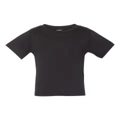 BELLA + CANVAS&reg; Infant Jersey Tee Crewneck Short Sleeve T-Shirt Black