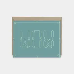 Wow Celebration Cards, Moroccan Design