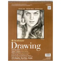 Strathmore Medium Drawing Spiral Paper Pad 11"X14"-24 Sheets