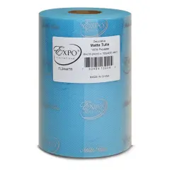 Decorative Matte Tulle Spool of 6 inch X 100 yards Turquoise