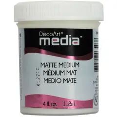 DecoArt Media Medium 4oz-Matte
