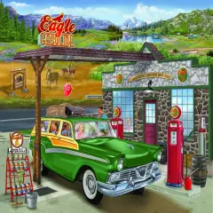 Sunsout Big Bear Cabins 1000 pc Jigsaw Puzzle 31542