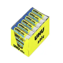UHU Stic Color Glue Stick Display 24pcs-.29oz