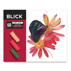 Blick Artists' Soft Pastel Half Stick Set - Assorted Colors, Set of 60