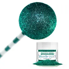 Peacock Green Dazzler Dust&reg; 5 Gram Jar