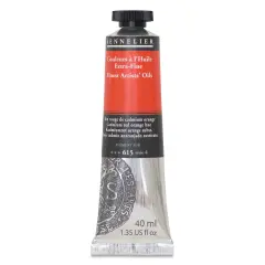 Sennelier Artists' Extra Fine Oil Paint - Cadmium Red Orange Hue, 40 ml tube