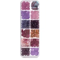 John Bead Czech Glass Bead Box Mix - Sweet Melody