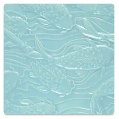 Amaco Liquid Gloss Glaze - Pint, Robin's Egg, Transparent