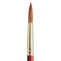 Winsor & Newton Sceptre Gold II Brush - Pointed Round, Short Handle, Size 8