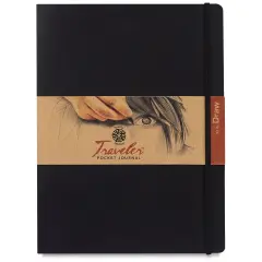 Pentalic Traveler Draw Pocket Journal - 12" x 9", 120 pages