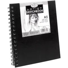 Royal & Langnickel(R) Spiral Hardcover Artist Sketchbook-5.8"X8.3"