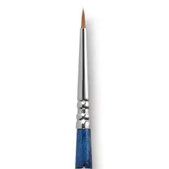 Escoda Optimo Kolinsky Sable Brush - Detailer Round, Short Handle, Size 1