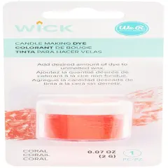 We R Wick Candle Making Dye-Coral