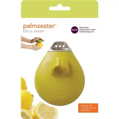 Chef'n PalmZester Citrus Zester for Lemons, Limes, Oranges, Avocado Green