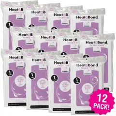 Multipack of 12 - HeatnBond No-Sew Fusible Fleece-20"X36"