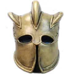 Game Of Thrones Ser Gregor The Mountain Gold Helmet Costume Accessory