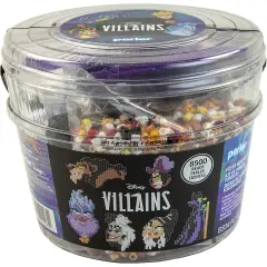Perler Fused Bead Bucket Kit-Disney Villians