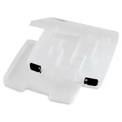 ArtBin Carrying Case - 15" x 14 3/8" x 3 2/5", Translucent White, With Lift-out Tray
