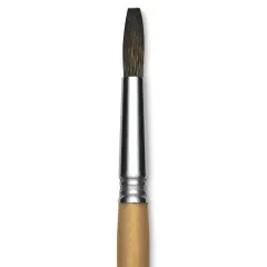 Escoda Squirrel Hair Ceramic Brush - Square Tip, Size 14