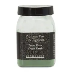 Sennelier Dry Pigment - Green Earth, 120 g jar