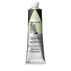 Holbein Heavy Body Artist Acrylics - Pearl Green, 60 ml tube