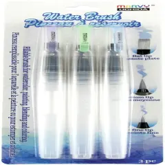Uchida Water Brush Set 3/Pkg-Assorted Tips