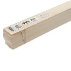 Bud Nosen Basswood Sheets - 1/4" x 2" x 24", 10 Sheets