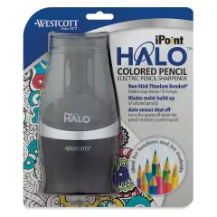 Westcott iPoint Halo Electric Colored Pencil Sharpener