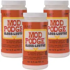 Multipack of 3 - Mod Podge Gloss Finish-16oz