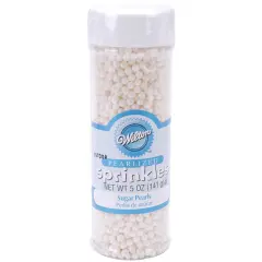 Wilton Pearl Sprinkles 5oz-White
