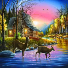 Sunsout River's Crossing 500 pc Jigsaw Puzzle 55131