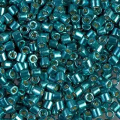 Miyuki Delica Bead 8/0, DBL1847, Duracoat Galvanized Sea Foam