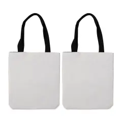 Craft Express Sublimation Printing Tote Bag - Linen, Pkg of 2