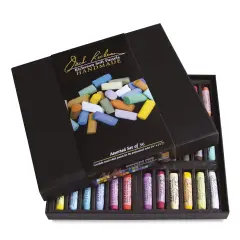 Richeson Handmade Soft Pastels - Assorted Colors, Set of 36, Full Stick