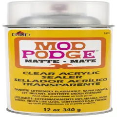 Plaid Mod Podge Clear Acrylic Aerosol Sealer-12oz Matte