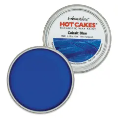 Enkaustikos Hot Cakes Encaustic Paint - Cobalt Blue, 45 ml tin
