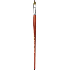 Blick Master Kolinsky Sable Brush - Filbert, Long Handle, Size 14