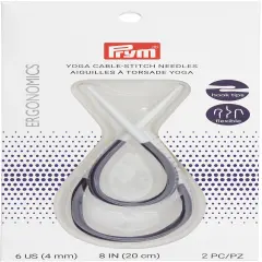 Prym Cable Stitch Needles 8" 2/Pkg-Size 6