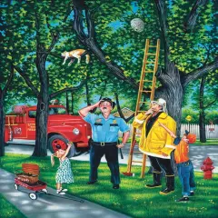 Sunsout Saving Whiskers 300 pc Jigsaw Puzzle 60848