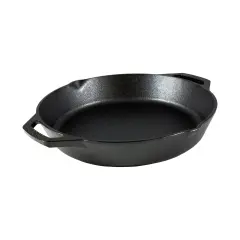 Lodge Round Cast Iron Pan Seasoned - 12"