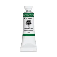 Da Vinci Artists' Permanent Watercolor - Hooker's Green Light, 15 ml tube
