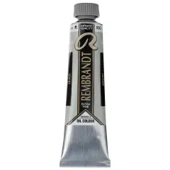 Rembrandt Artists' Oil Color - Silver, 40 ml tube