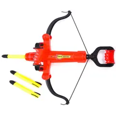 Super Strike Foam Bowcaster Costume Accessory Crossbow Foam Dart Bow Arrow Set