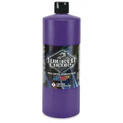Createx Wicked Colors Airbrush Color - 32 oz, Detail Violet