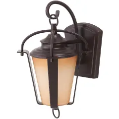 SUNLITE 12w LED Wall Mounted Antique style Lantern - 3000K Soft White