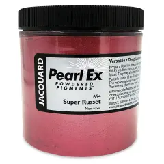 Jacquard Pearl-Ex Pigment - 4 oz, Super Russet, Jar