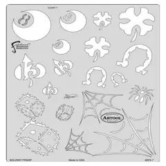 Iwata Artool Freehand Template - Kustom Kulture Lucky 7