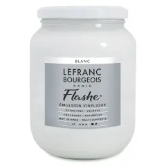 Lefranc & Bourgeois Flashe Vinyl Paint - White, 750 ml