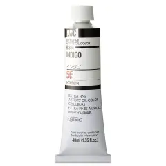 Holbein Artists' Oil Color - Indigo, 40 ml tube